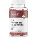 CLA + zaļā tēja + L-karnitīna 90 kapsulas